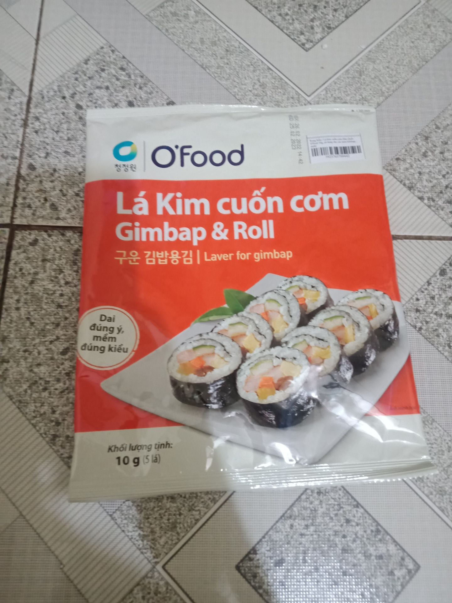 Lá kim cuộn cơm O'food ảnh 1