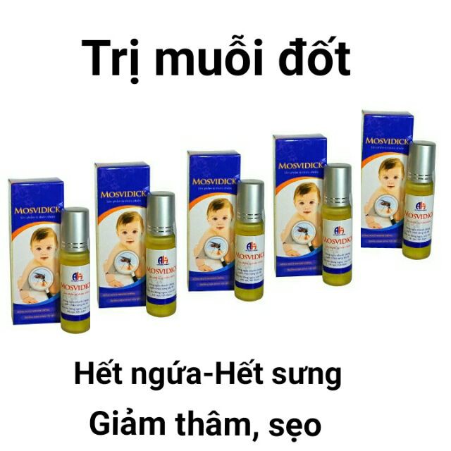 Lăn bôi muỗi đốt côn trùng cắn Mosvidick Plus ảnh 2