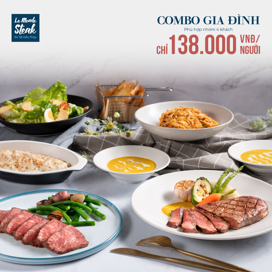 Le Monde Steak - Bít tết kiểu Pháp ảnh 1