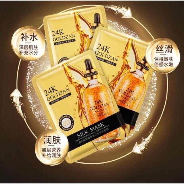 MẶT NẠ VÀNG 24K GOLDZA ảnh 2