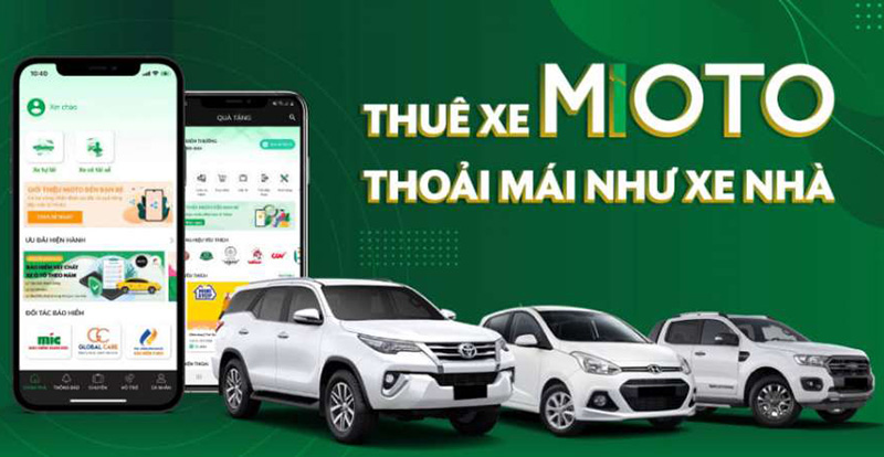 MIOTO - Ứng dụng thuê xe ảnh 1