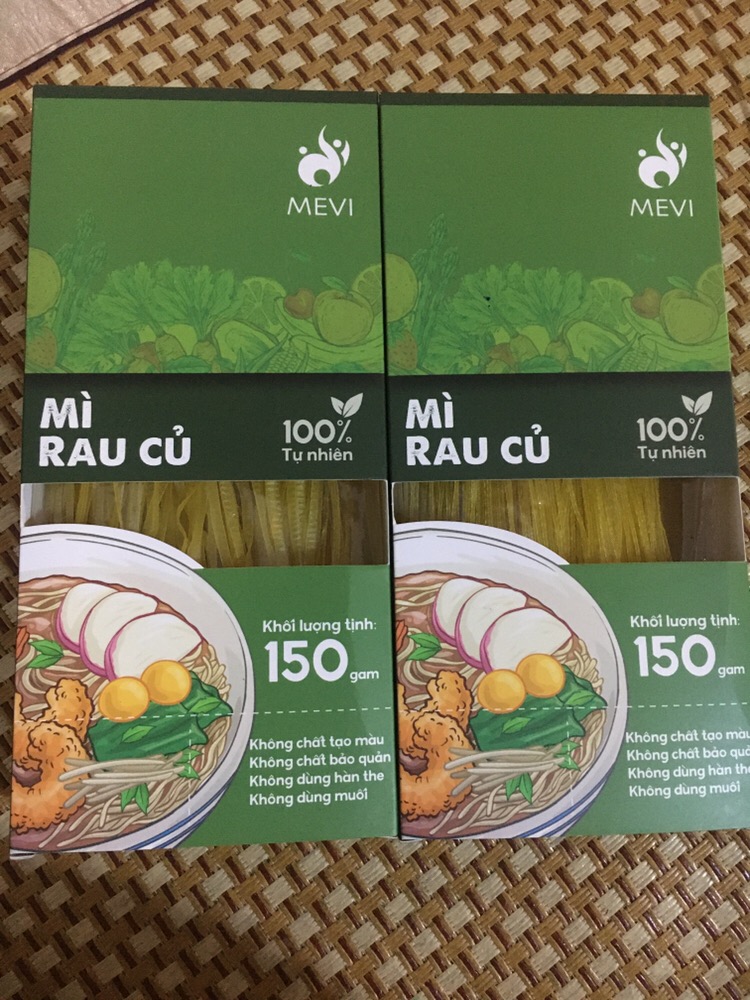 MÌ RAU CỦ 100% TỰ NHIÊN MEVI ảnh 2