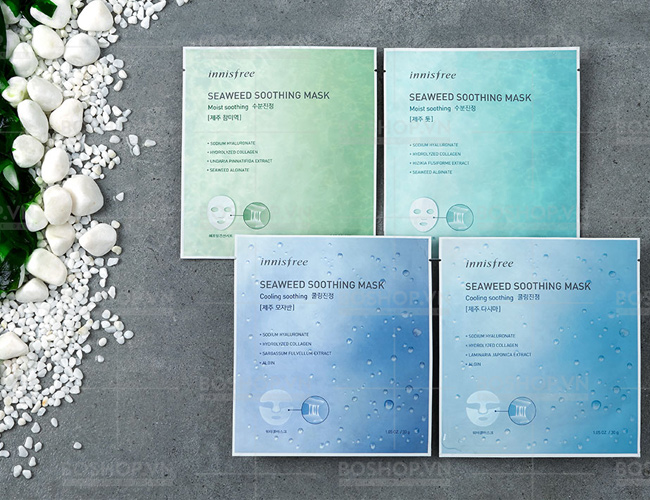 Mặt Nạ Tảo Biển Innisfree Seaweed Soothing Mask ảnh 1