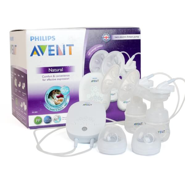 Máy hút sữa bằng điện đôi Philips Avent SCF303/01 ảnh 2