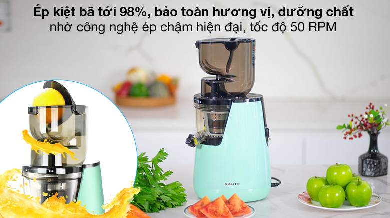 Máy ép chậm Kalite KL-598 ảnh 1