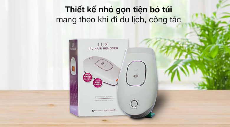 Máy triệt lông cá nhân Lux Rio công nghệ IPH ảnh 2