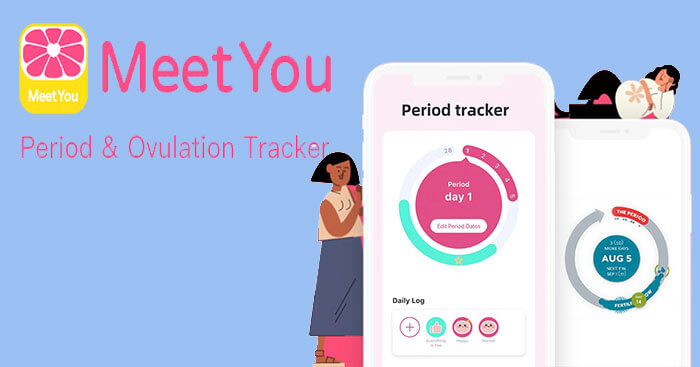 MeetYou - Theo dõi kinh nguyệt ảnh 1