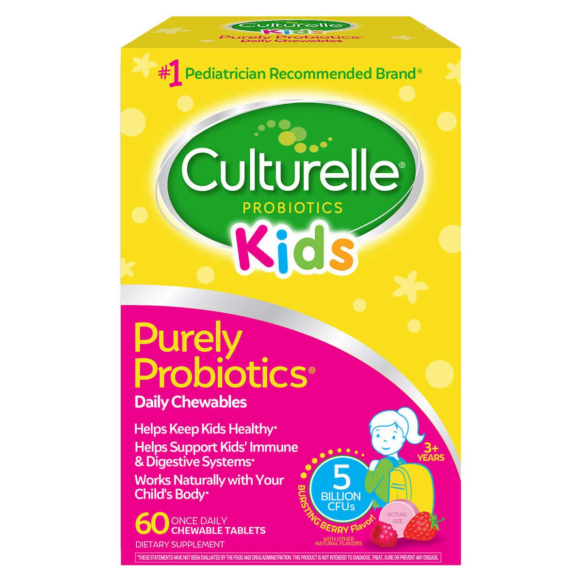 Men Vi Sinh Dạng Kẹo Culturelle Kids Daily Probiotic Cho Bé ảnh 1