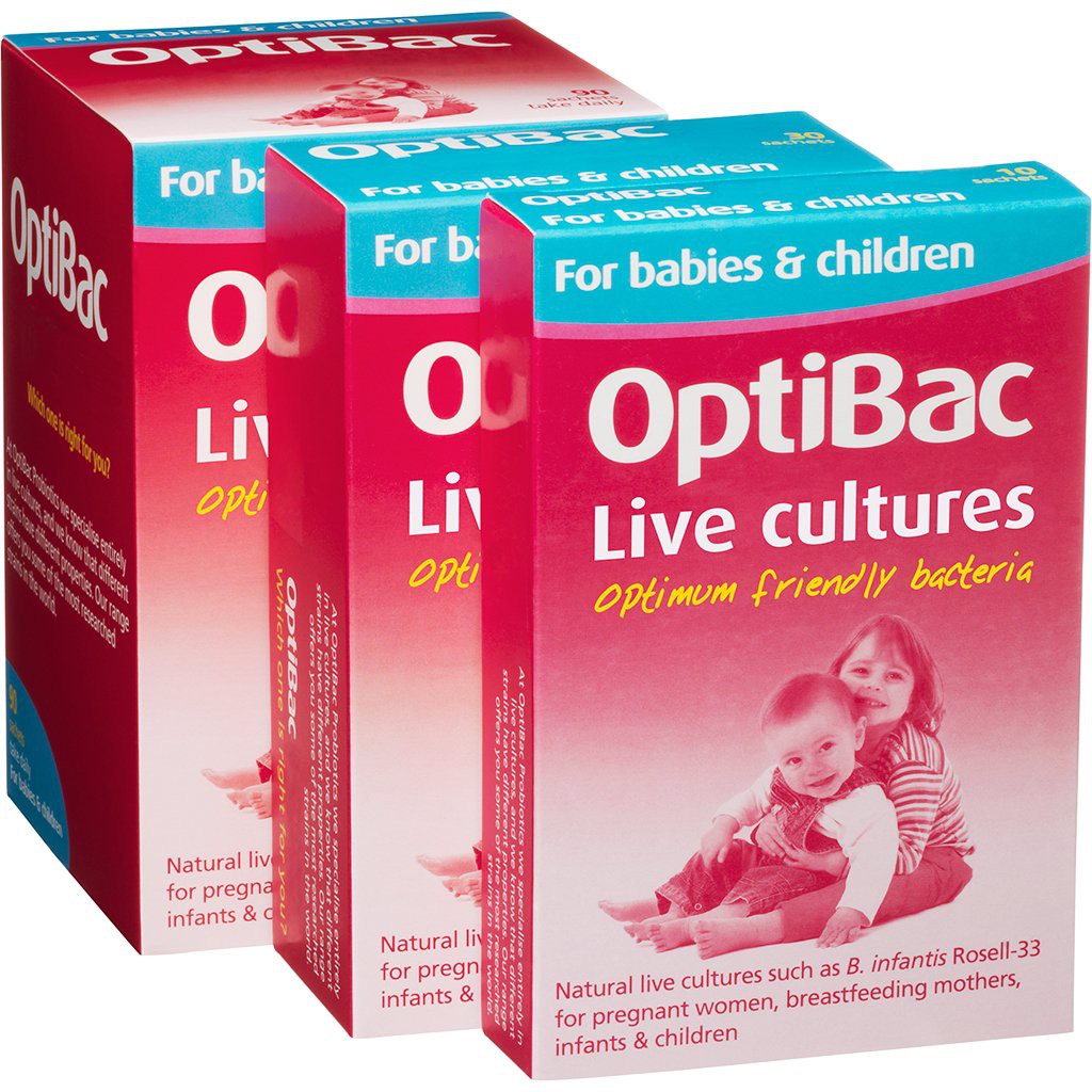 Men vi sinh Optibac hồng cho bà bầu, trẻ sơ sinh ảnh 2