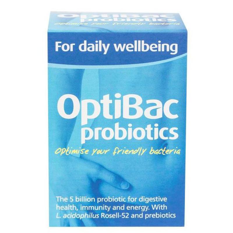 Men vi sinh Optibac xanh da trời Optibac For Daily Wellbeing ảnh 1