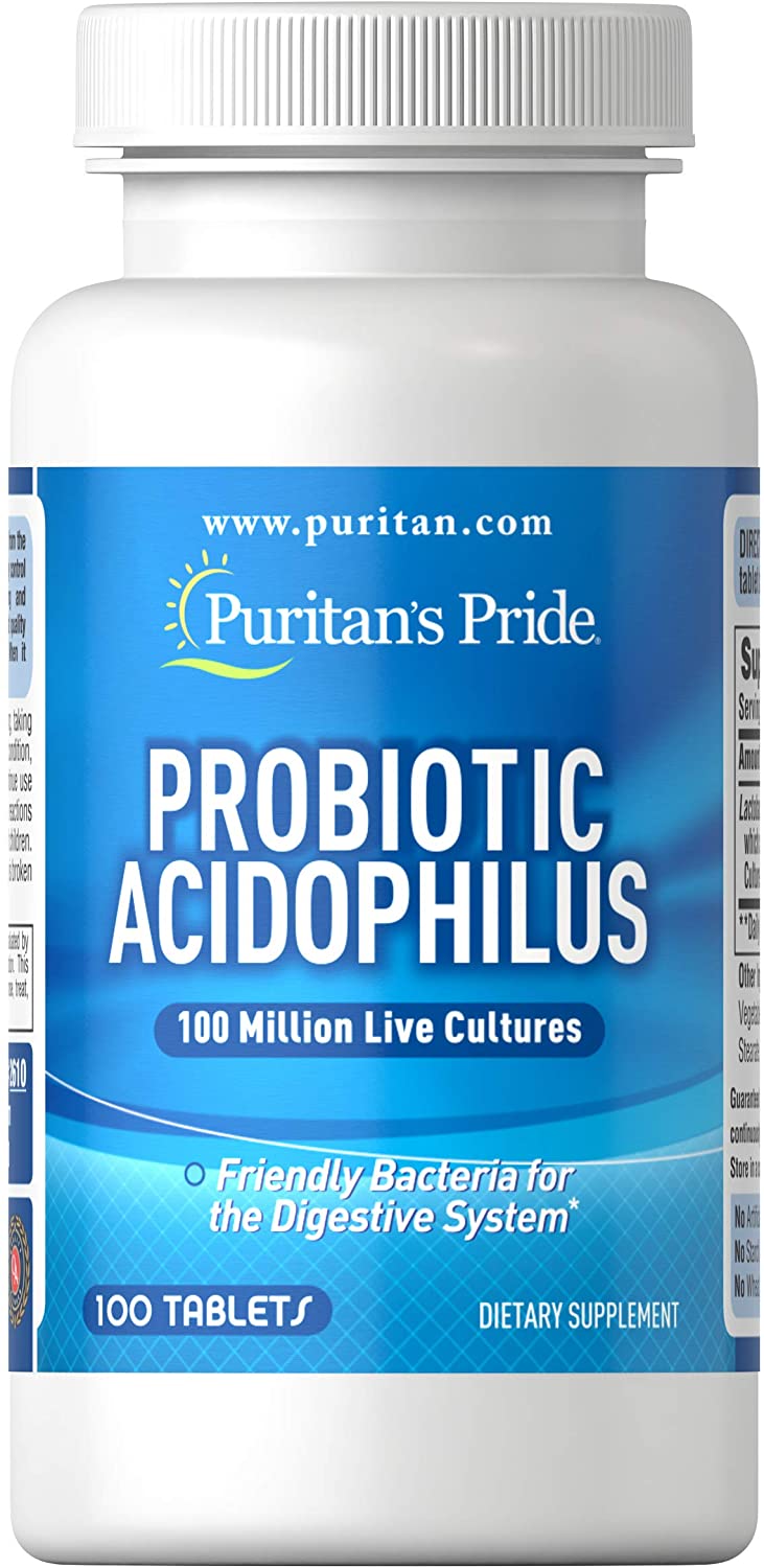 Men vi sinh Probiotic Acidophilus Puritan's Pride ảnh 1