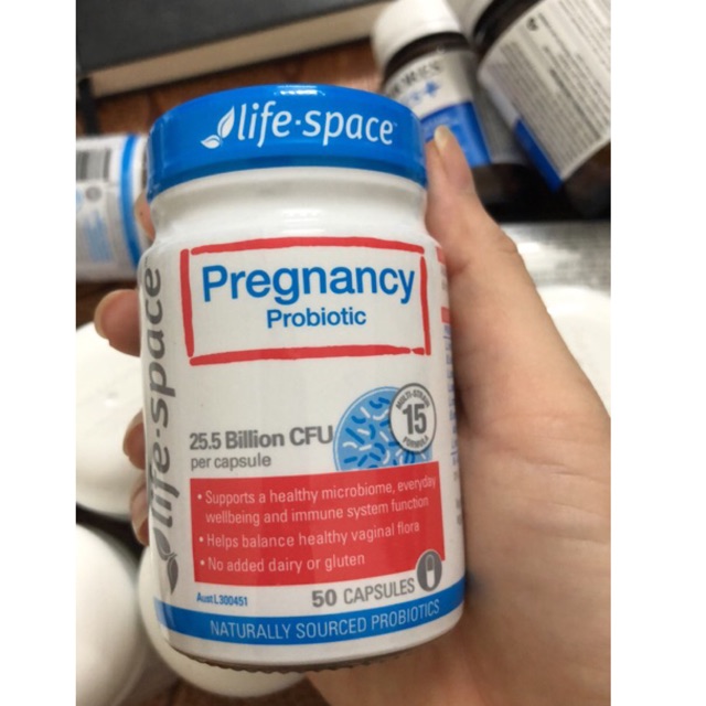Men vi sinh Úc cho phụ nữ mang thai và cho con bú Life Space ảnh 1