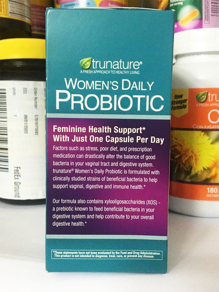 Men vi sinh cho phụ nữ Trunature Women’s  Daily Probiotic ảnh 1