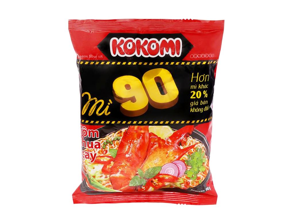 Mì Kokomi 90 tôm chua cay ảnh 1