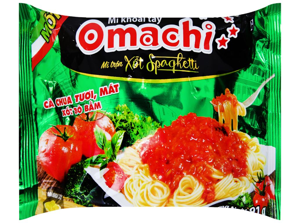 Mì Omachi Xốt Spaghetti ảnh 1