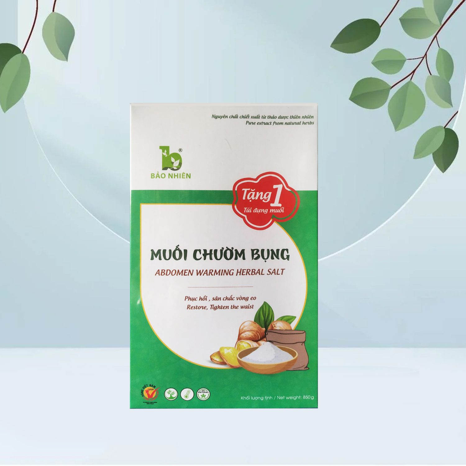 Muối chườm bụng Bảo Nhiên ảnh 1