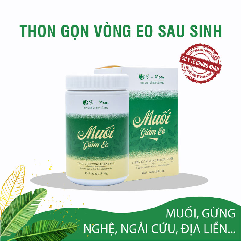 Muối giảm eo S-Mom ảnh 1