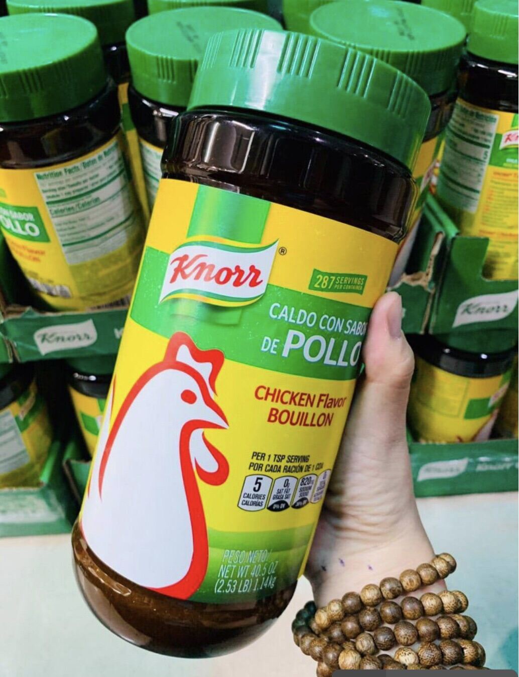 NƯỚC CỐT GÀ KNORR CHICKEN BOUILLON ảnh 2