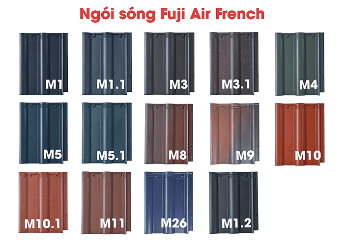 Ngói màu Fuji ảnh 2