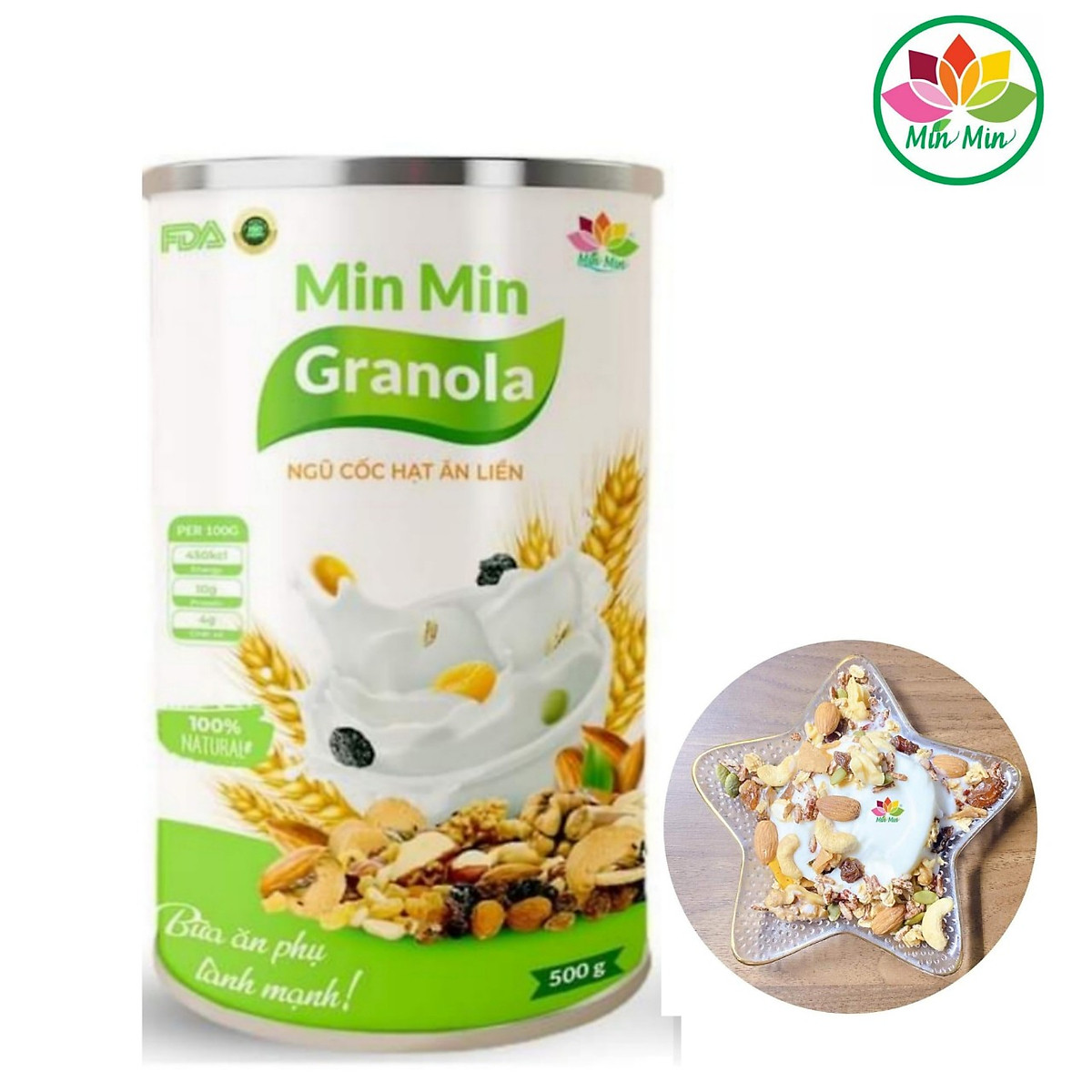 Ngũ Cốc Granola Min Min ảnh 1