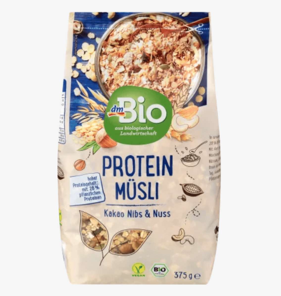 Ngũ cốc hữu cơ ăn liền Bio Protein Musli ảnh 1