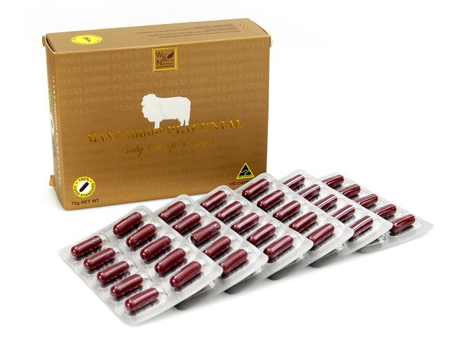 Nhau Thai Cừu Maxi Sheep Placenta ảnh 2