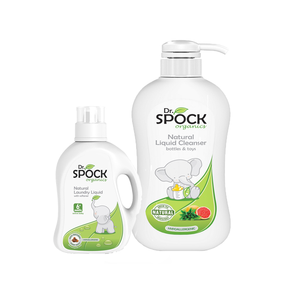 Nước Giặt Xả Hữu Cơ Dr. Spock Organics ảnh 1