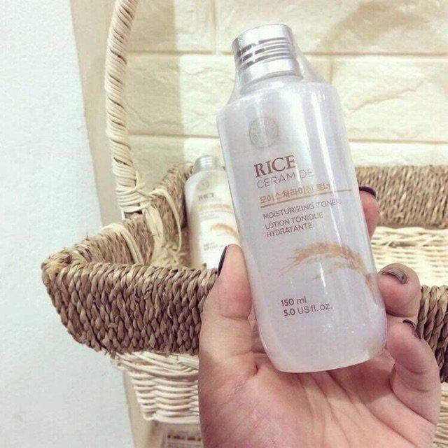 Nước Hoa Hồng Rice Ceramide Moisture Toner ảnh 2