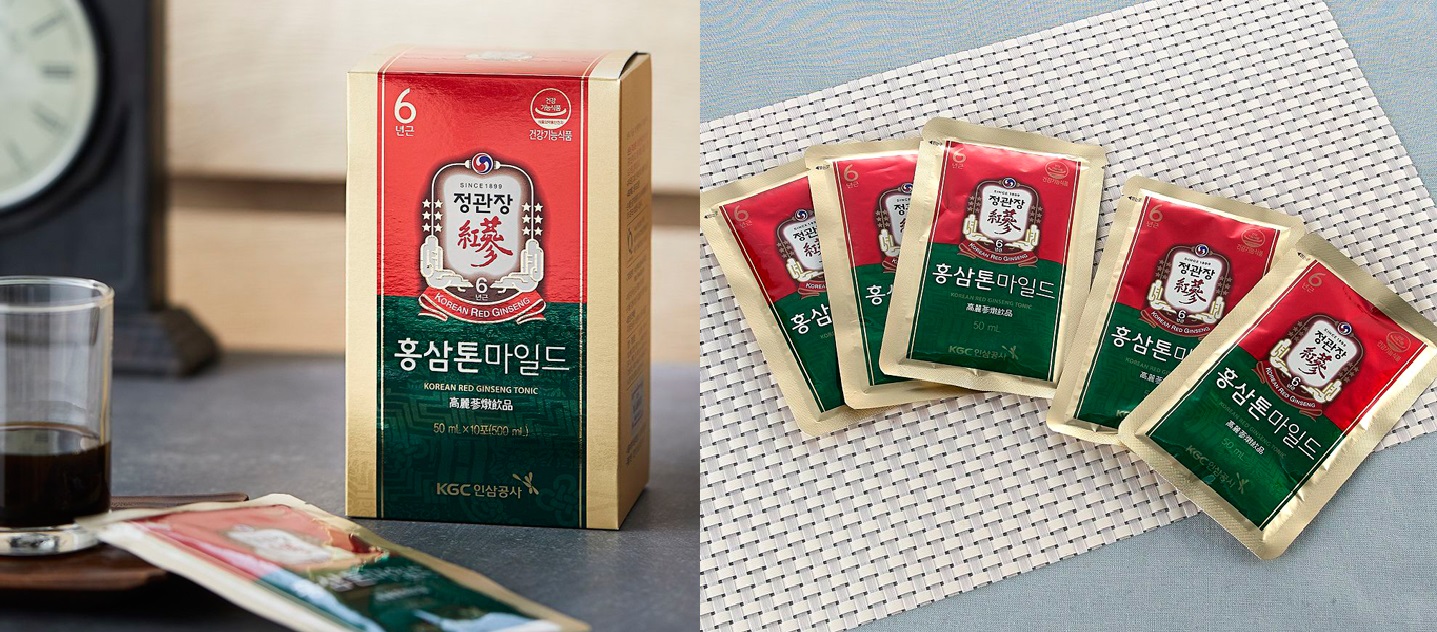 Nước Hồng Sâm KGC Korean Red Ginseng Tonic Plus Mild ảnh 1