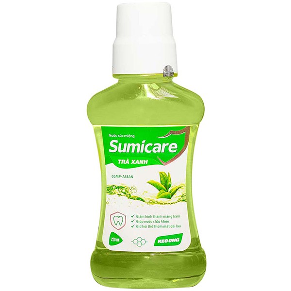 Nước Súc Miệng Sumicare Trà Xanh ảnh 2