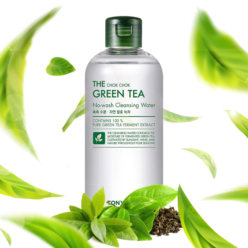 Nước Tẩy Trang Trà Xanh The Chok Chok Green Tea Cleansing Water ảnh 1