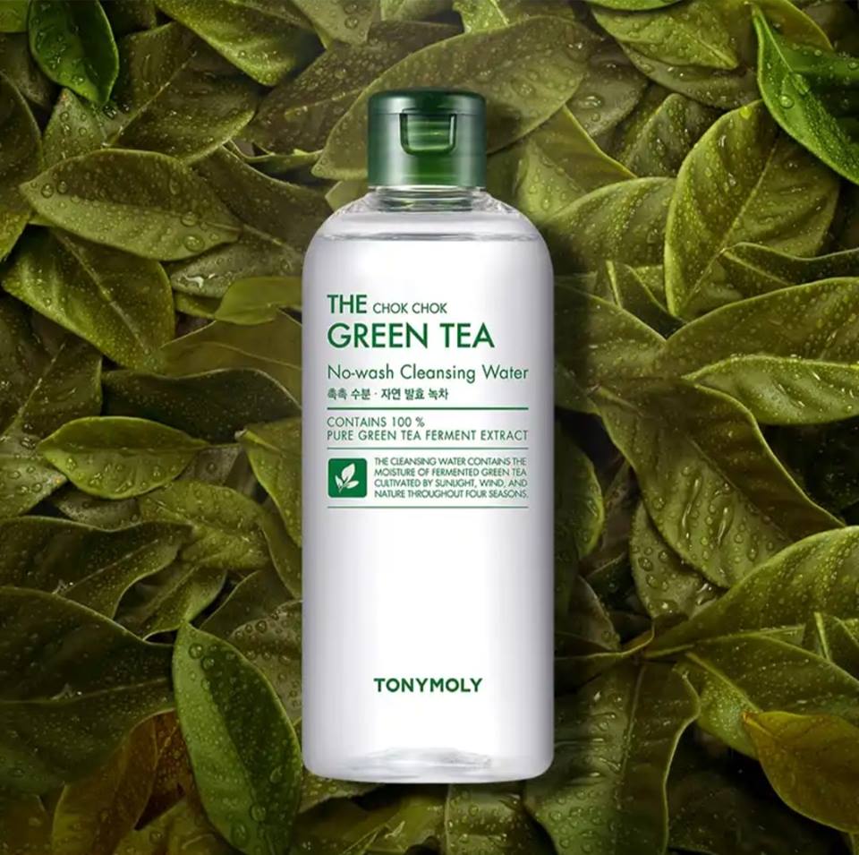 Nước Tẩy Trang Trà Xanh The Chok Chok Green Tea Cleansing Water ảnh 2