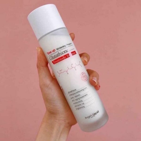 Nước Thần Dưỡng Trắng Da Angels Liquid 7 Day Tone Up Whitening Program Glutathione Treatment Essence ảnh 1