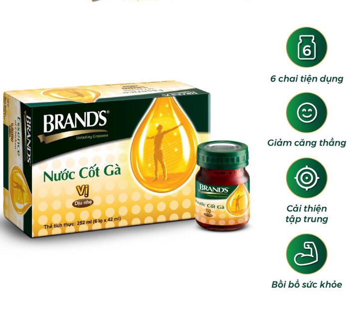 Nước cốt gà Vị dịu nhẹ Brand's ảnh 2