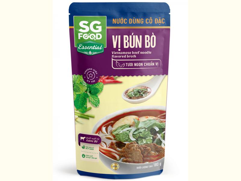 Nước dùng cô đặc vị bún bò SG Food ảnh 1