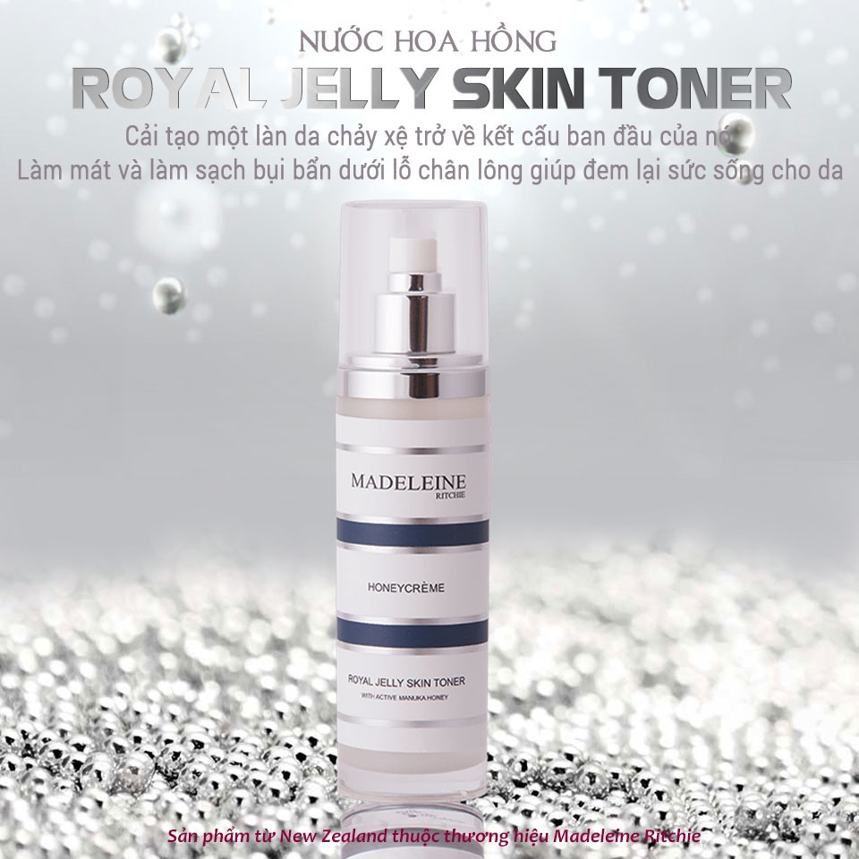 Nước hoa hồng Madeleine Ritchie Royal Jelly Skin Toner ảnh 1