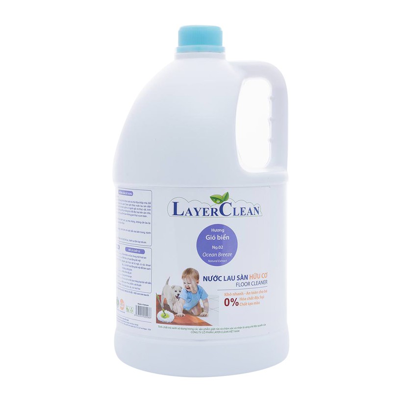 Nước lau sàn hữu cơ Layer Clean ảnh 2