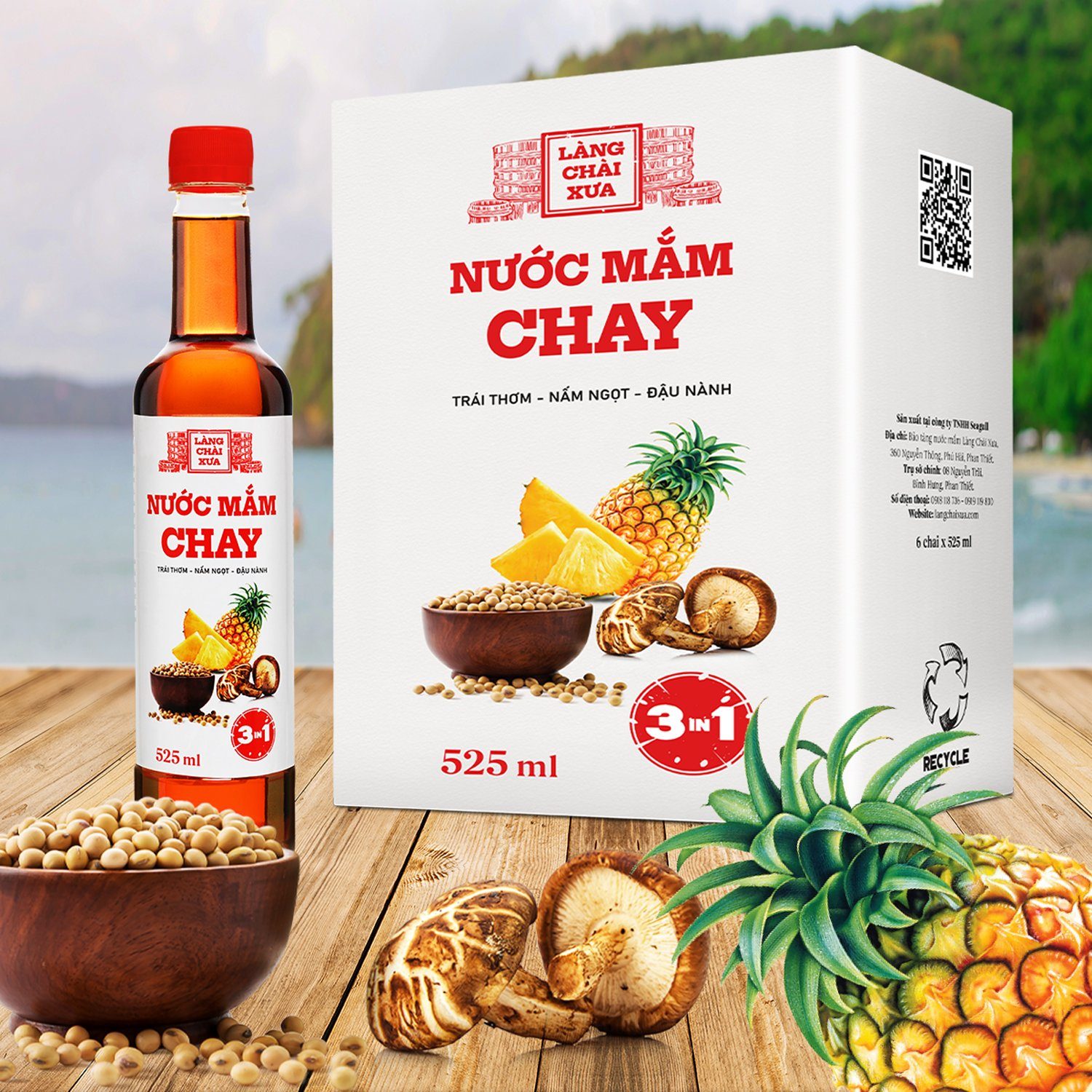 Nước mắm chay 3 trong 1 Làng Chài Xưa ảnh 2