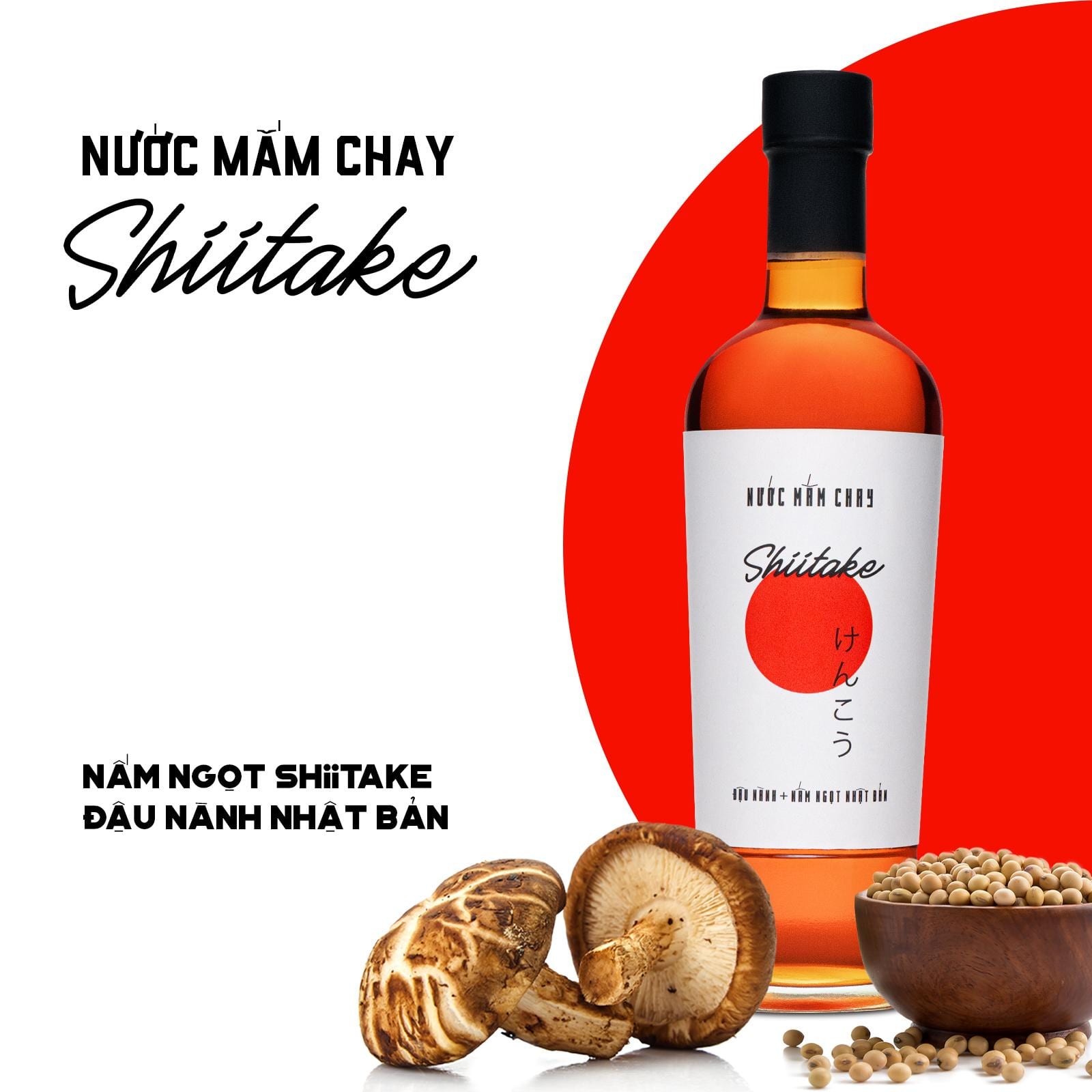 Nước mắm chay Shiitake Tĩn ảnh 1