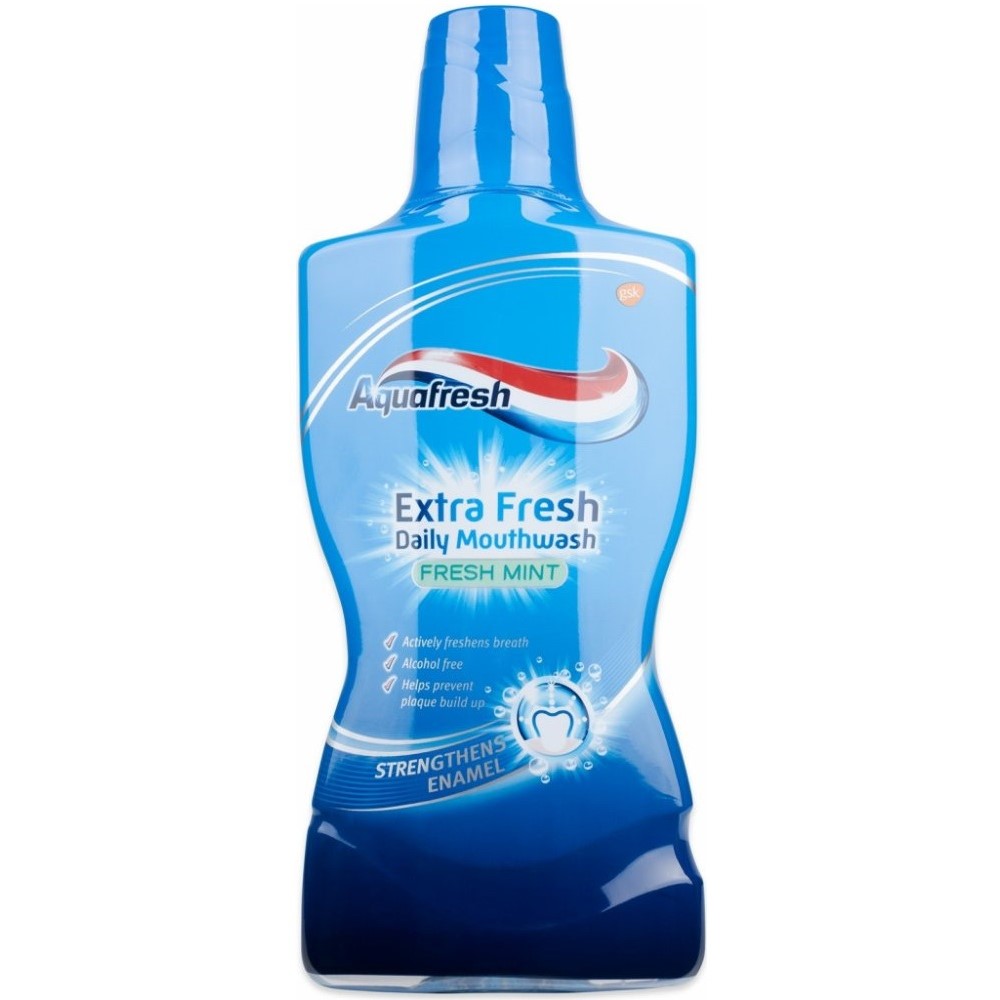 Nước súc miệng Aquafresh hương bạc hà ảnh 2