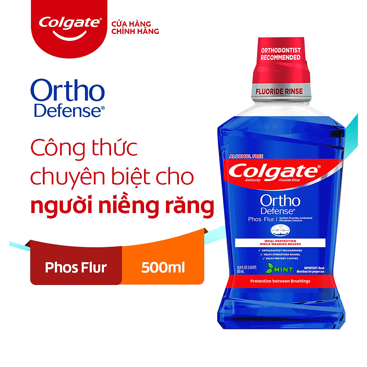 Nước súc miệng Colgate Ortho ảnh 2