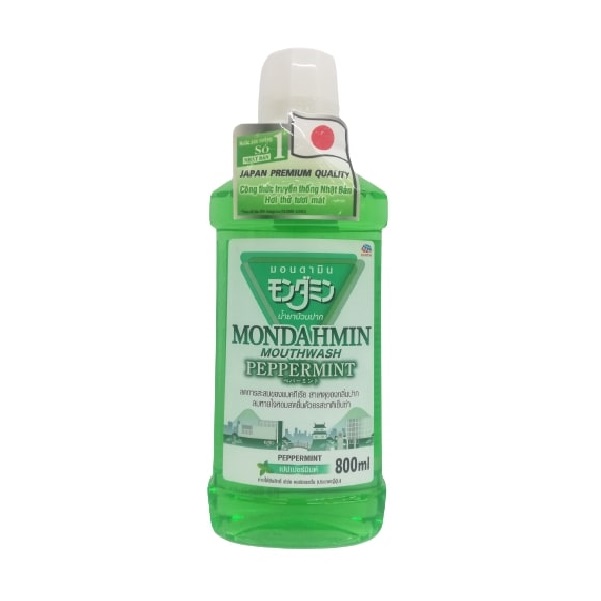 Nước súc miệng bạc hà Mondahmin MouthWash Peppermint ảnh 2