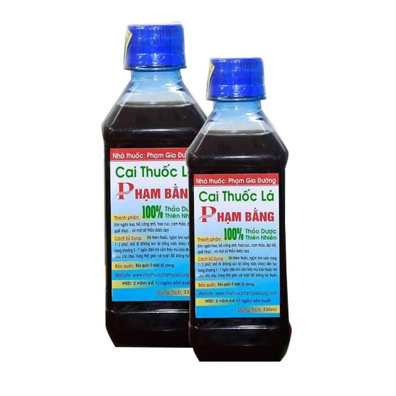 Nước súc miệng cai thuốc lá Phạm Bằng ảnh 2