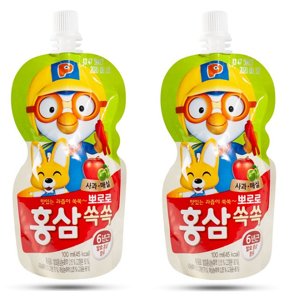 Nước uống hồng sâm Pororo ảnh 1