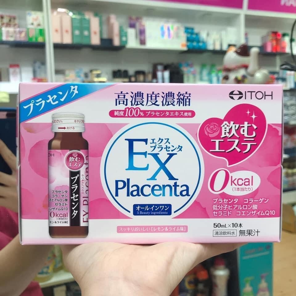 Nước uống nhau thai cừu EX Placenta Nhật Bản ảnh 2