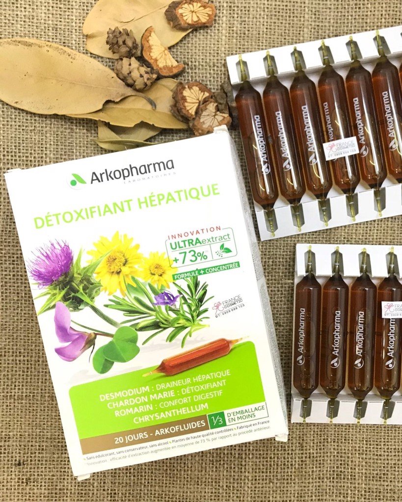 Nước uống thải độc gan Arkopharma Detoxifiant Hepatique ảnh 1