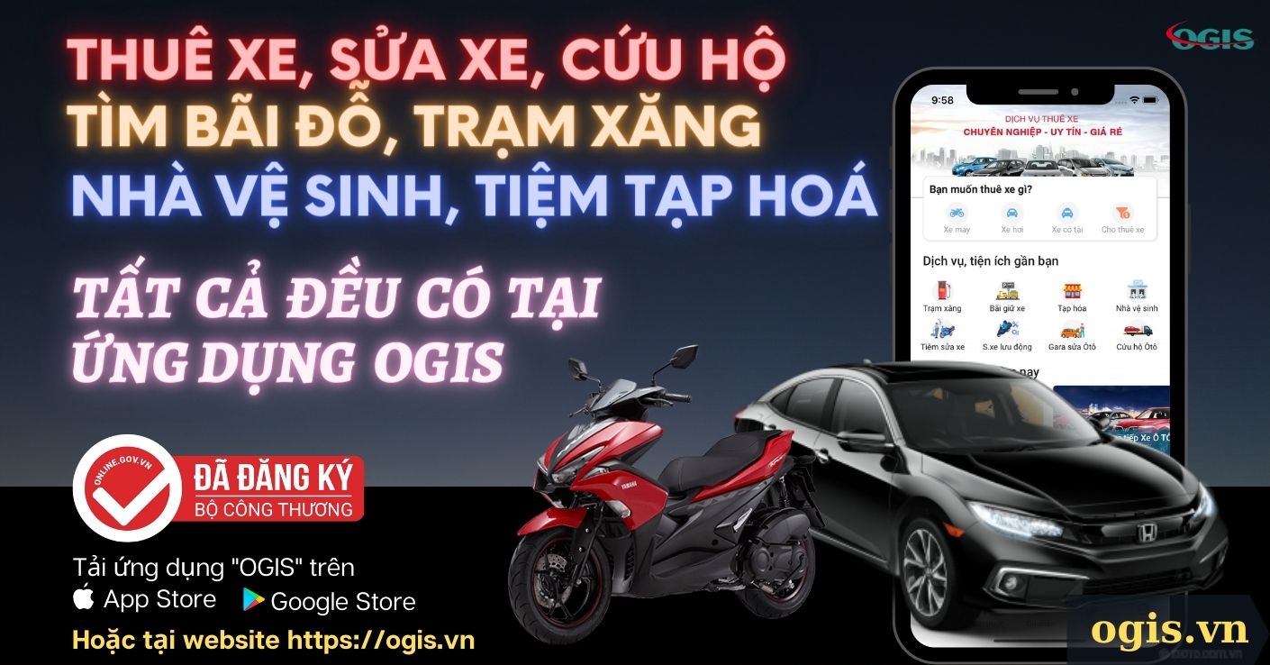 OGIS - Thuê Xe Máy, Ô Tô; Cứu ảnh 2