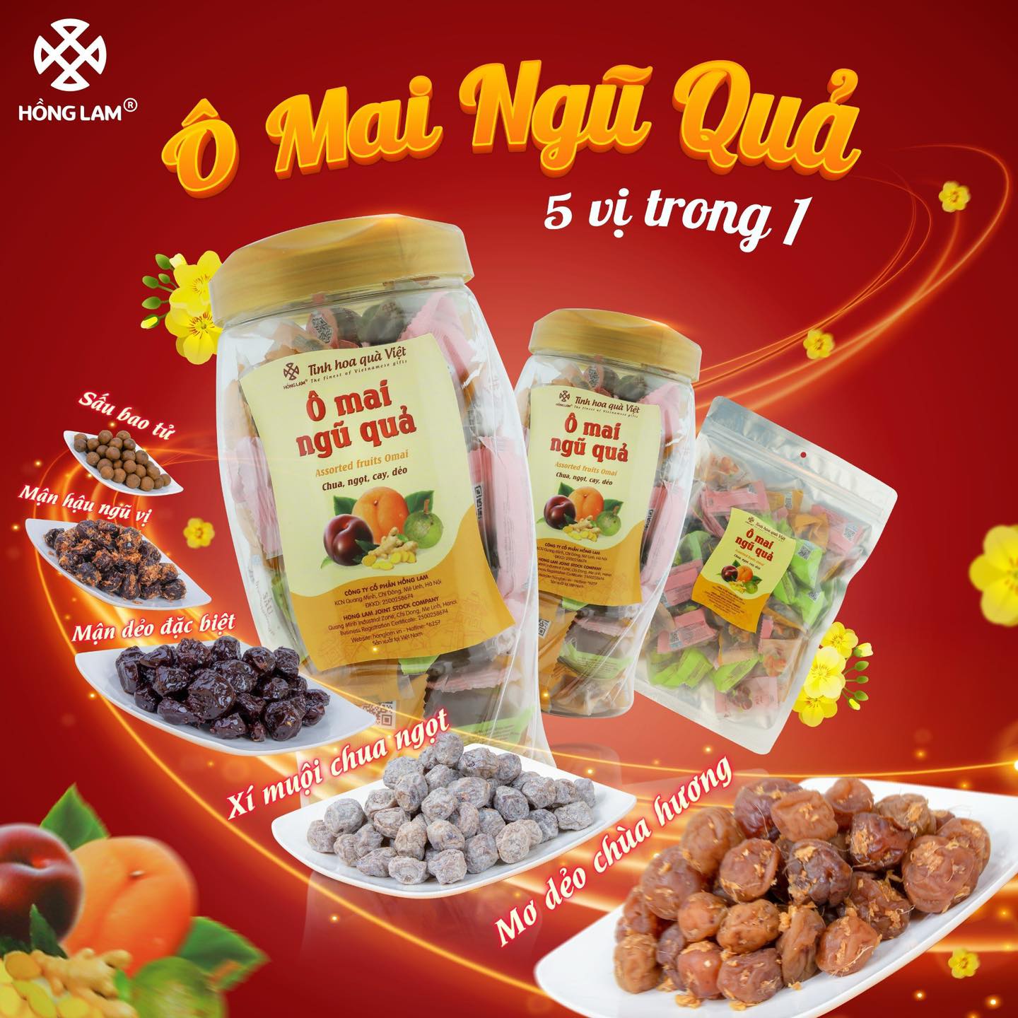 Ô mai Hồng Lam ảnh 1