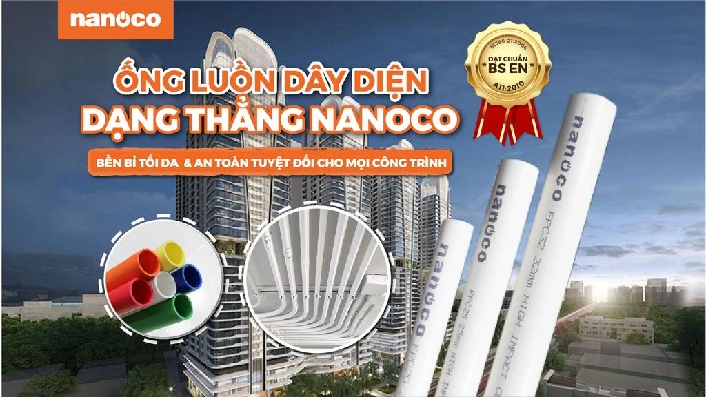 Ống Luồn Dây Điện Nanoco ảnh 2