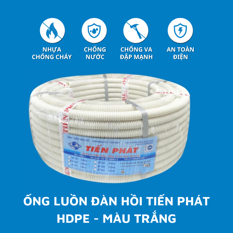 Ống luồn dây điện Tiến Phát ảnh 1